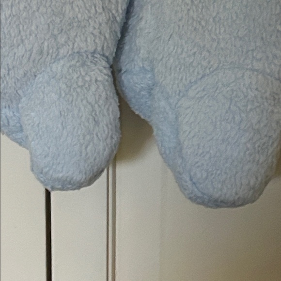Baby's Cozy Blue Hooded 12 Month Size One Piece - Picture 9 of 10